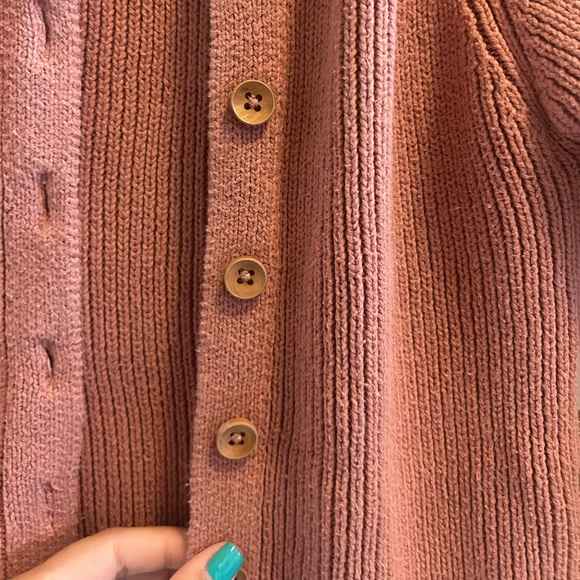 Rose Kids Button-Up Cardigan - Picture 5 of 7